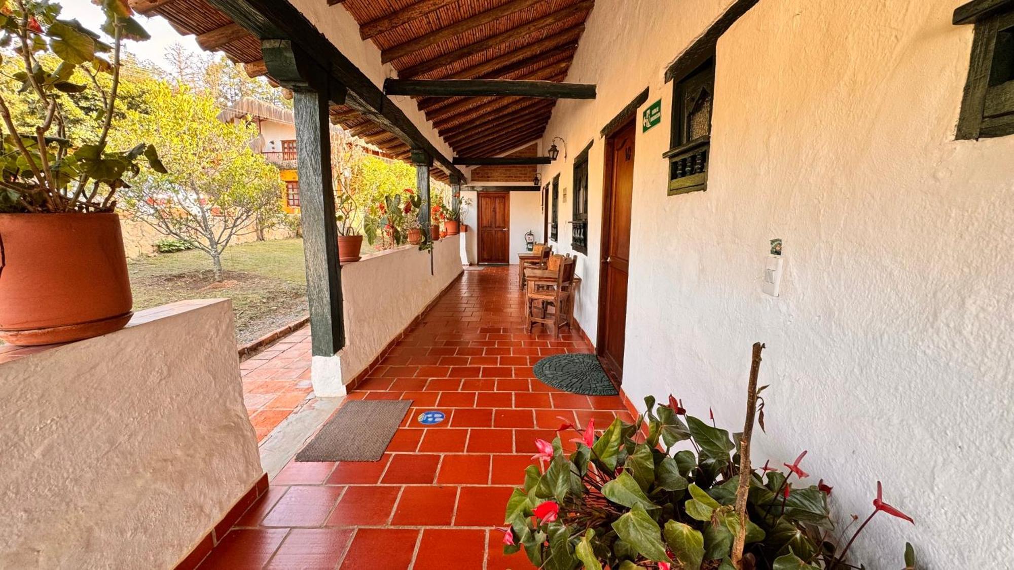 Posada Campestre La Casona Villa de Leyva Ngoại thất bức ảnh