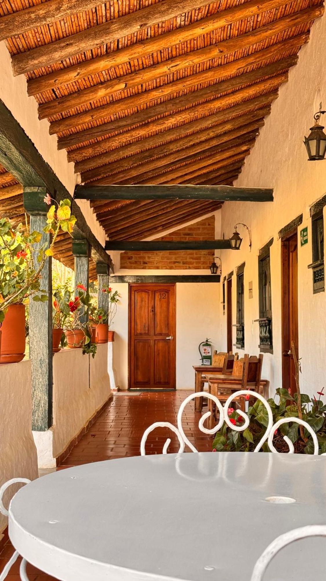 Posada Campestre La Casona Villa de Leyva Ngoại thất bức ảnh